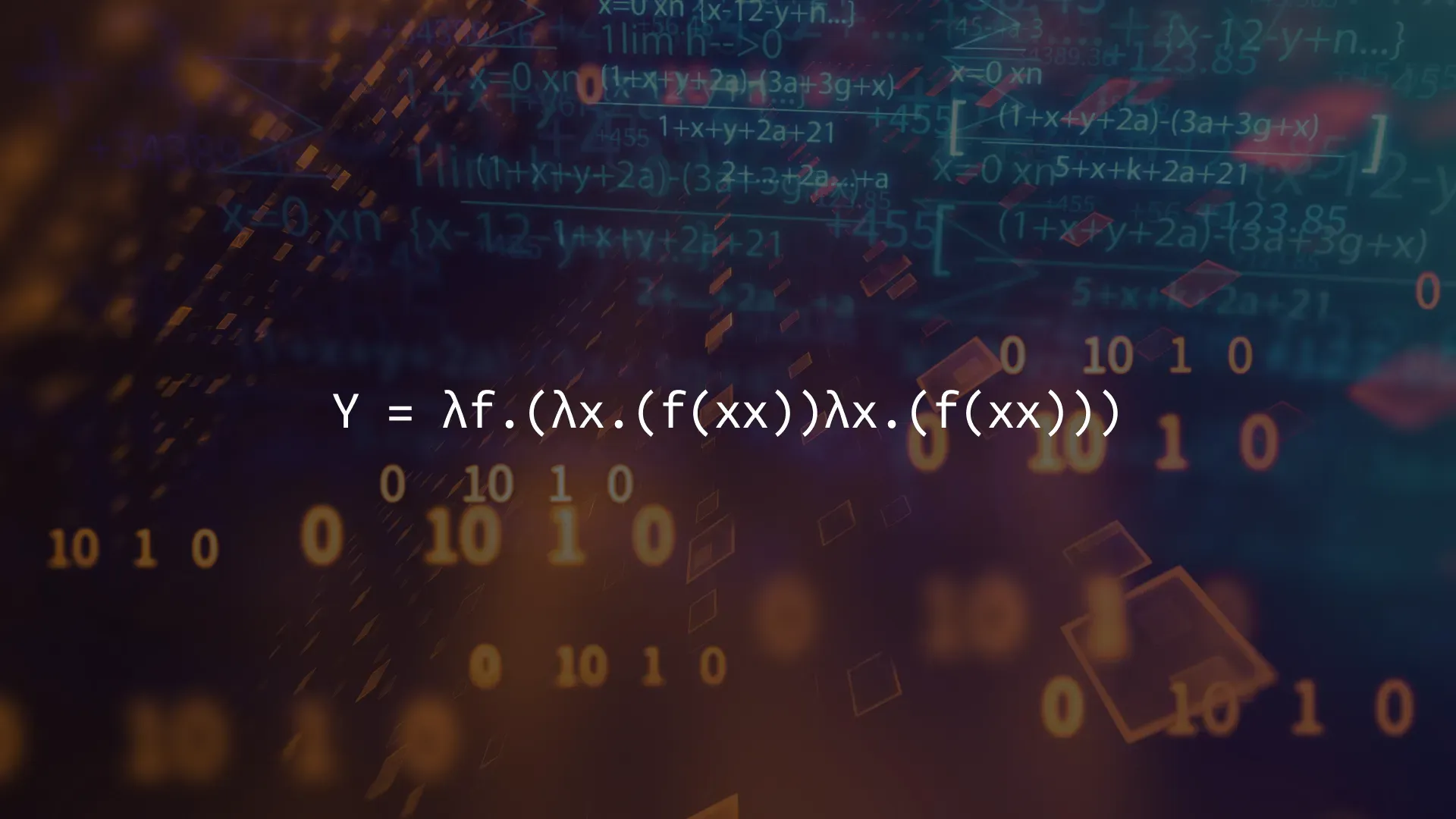 Formula to compute the Y Combinator operator.